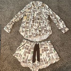 Aerie Christmas Pajama Set